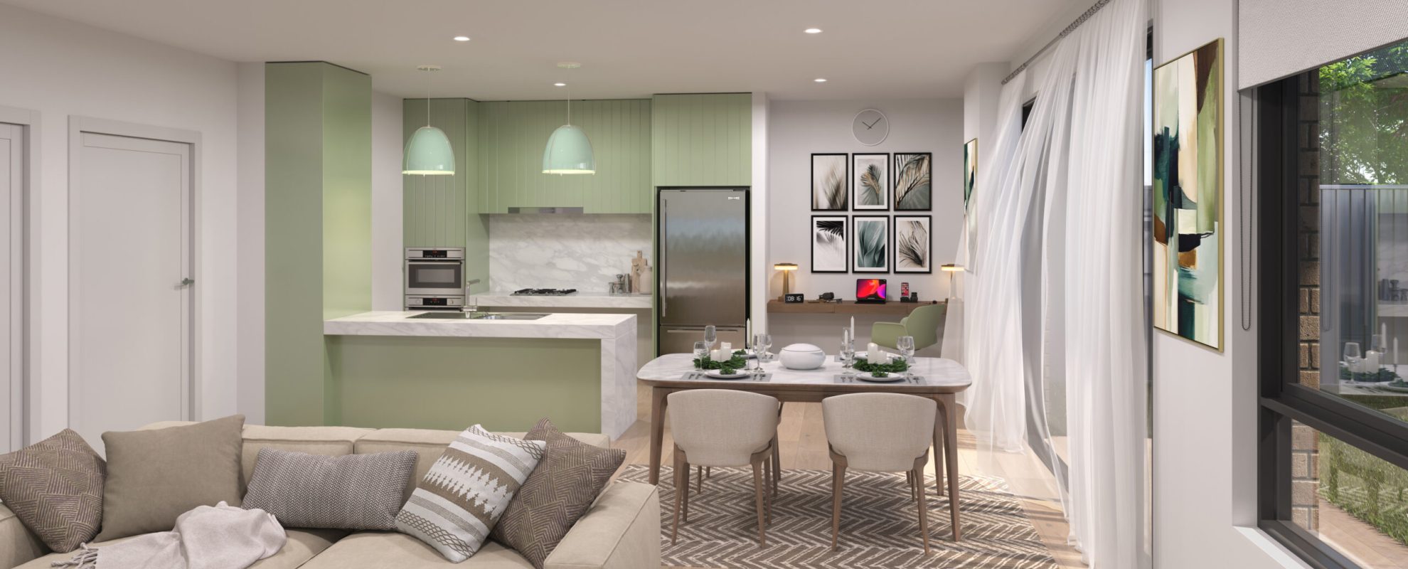 03 - CAMERA GROUND FLOOR ROOM 02 - KITCHEN DINING