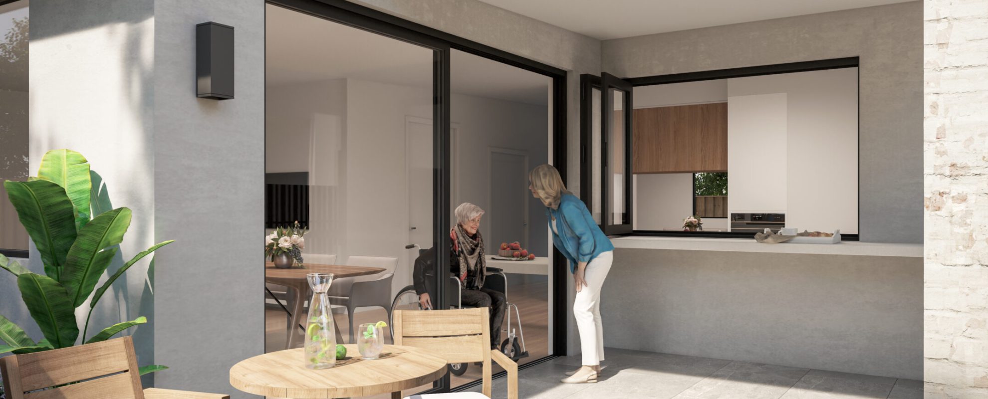 UNIT 3 ALFRESCO LOOKING IN